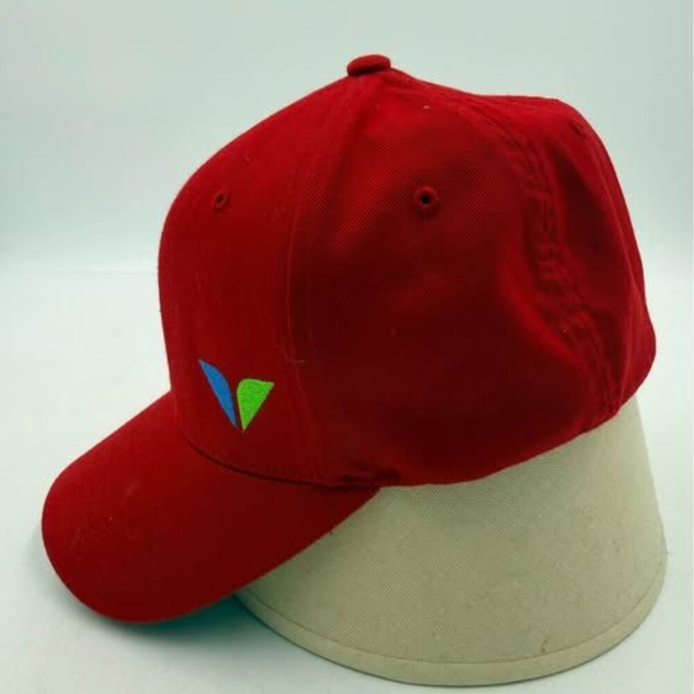 Snowbird Red Baseball Cap Size S-M - Picture 3 of 7
